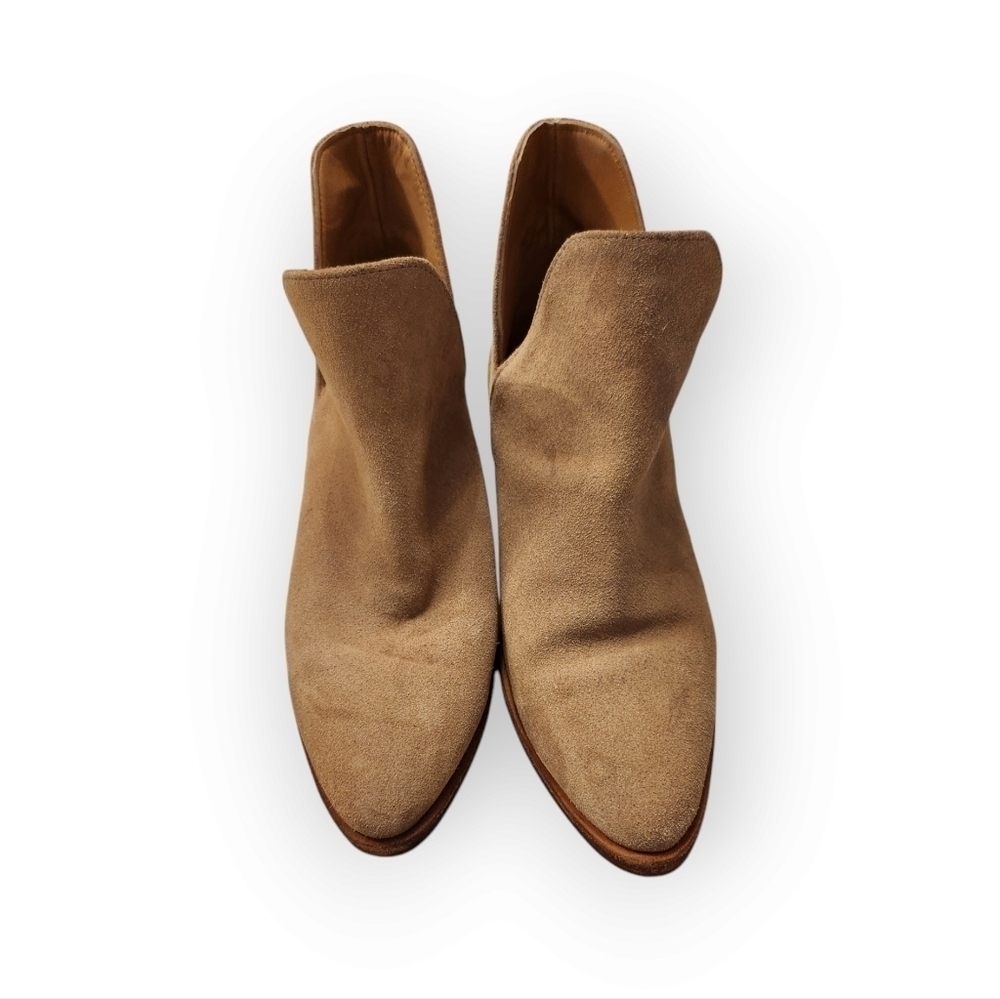 Free People Charm Double V Suede Ankle Boot - Picture 3 of 11